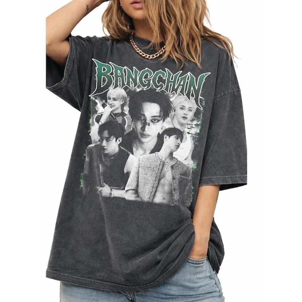 Stray Kids Kpop Fan Gift Korean Music Graphic Unisex Style T-Shirt